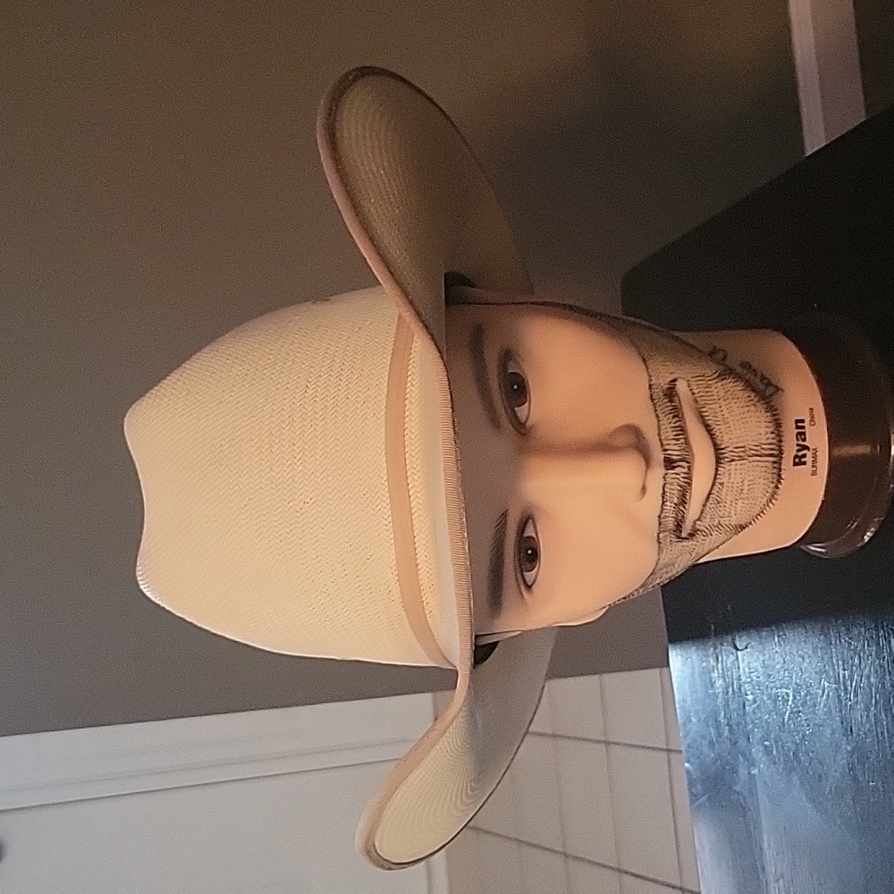 20X Bailey shantung straw cowboy new with tags 7 5/8